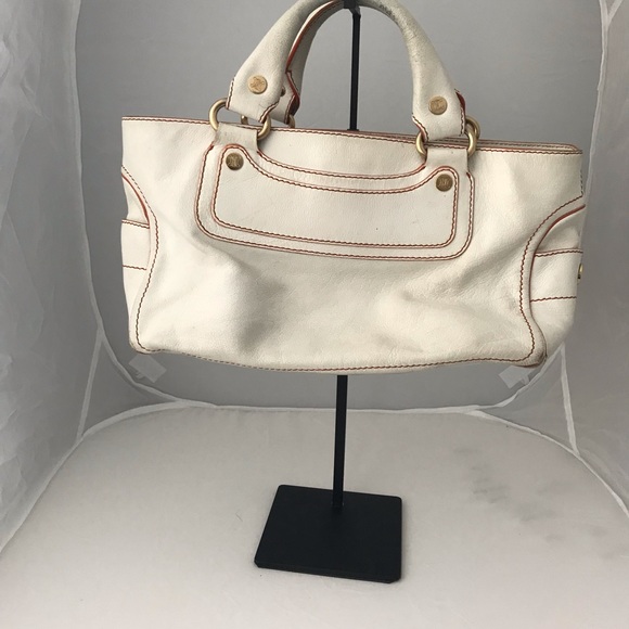 UNAVAILABLE- Celine Boogie CE00/34 White Leather - Picture 3 of 8